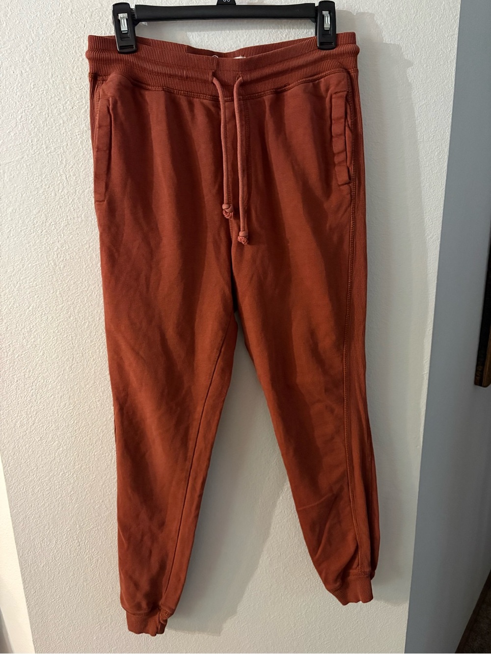 Gorpcore Terracotta Cotton Free Planet French Terry Joggers S Loungewear